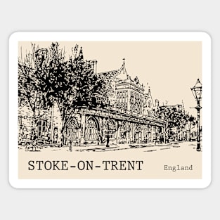 Stoke-on-Trent England Magnet